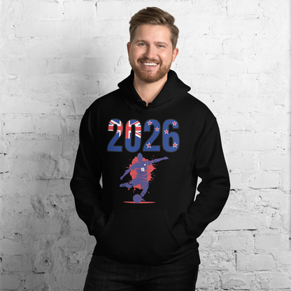 Australia World Cup 2026 Fitted Hoodie | Let's_Play_BL