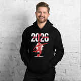 England World Cup 2026 Fitted Hoodie | Let's Play