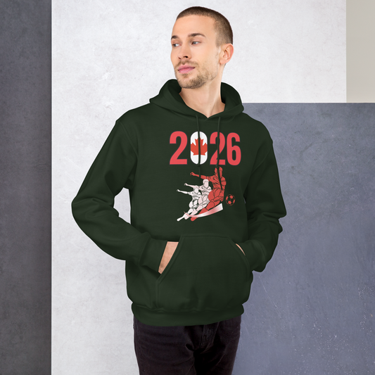 Canada World Cup 2026 Fitted Hoodie | Rising Jist