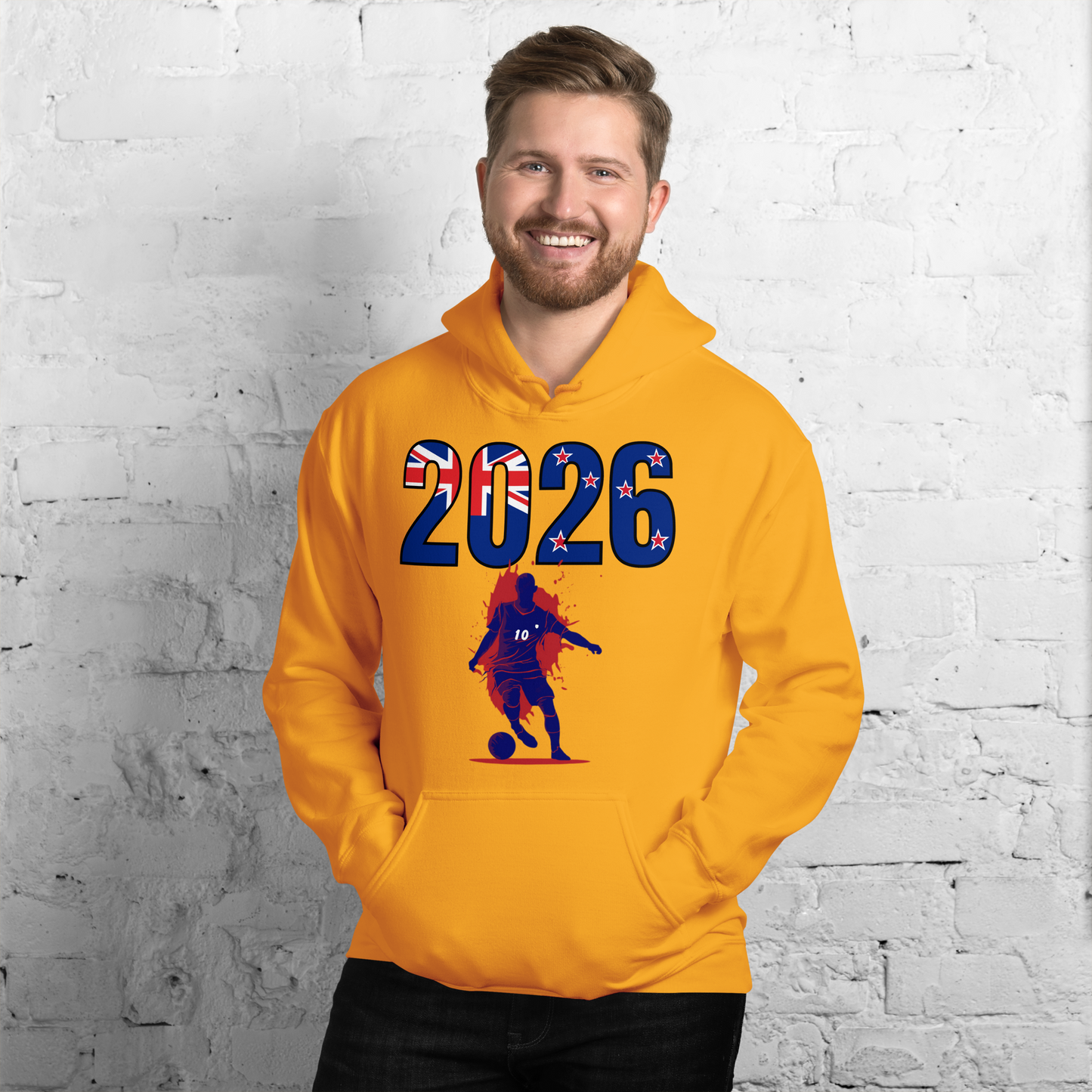 Australia World Cup 2026 Fitted Hoodie | Slick_Move_BL