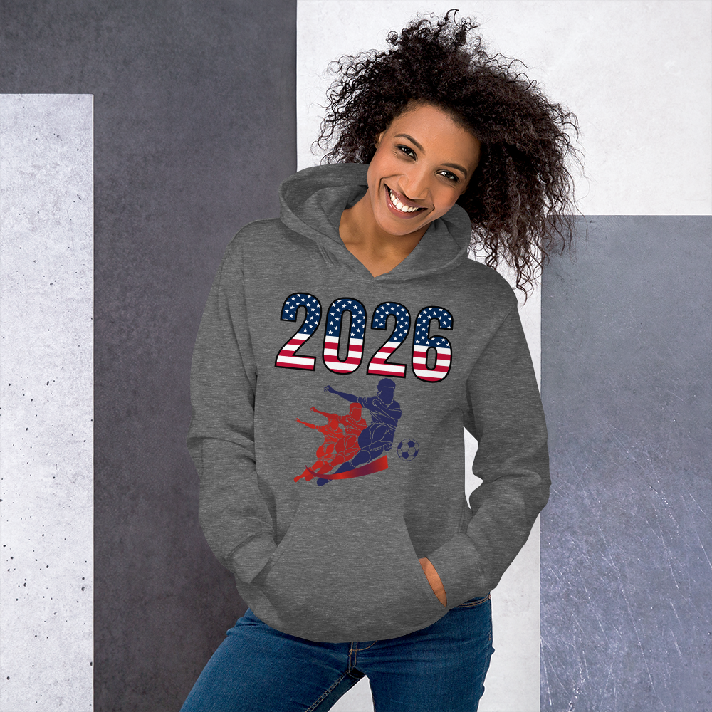 USA World Cup 2026 Fitted Hoodie | Rising Jist