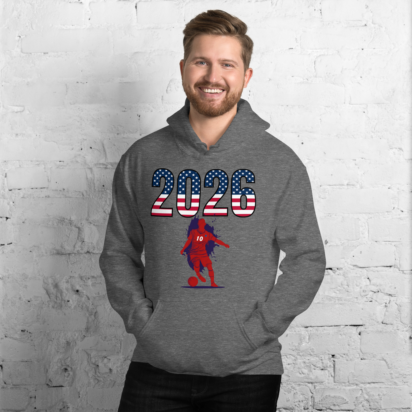 USA World Cup 2026 Fitted Hoodie | SlickMove_RD