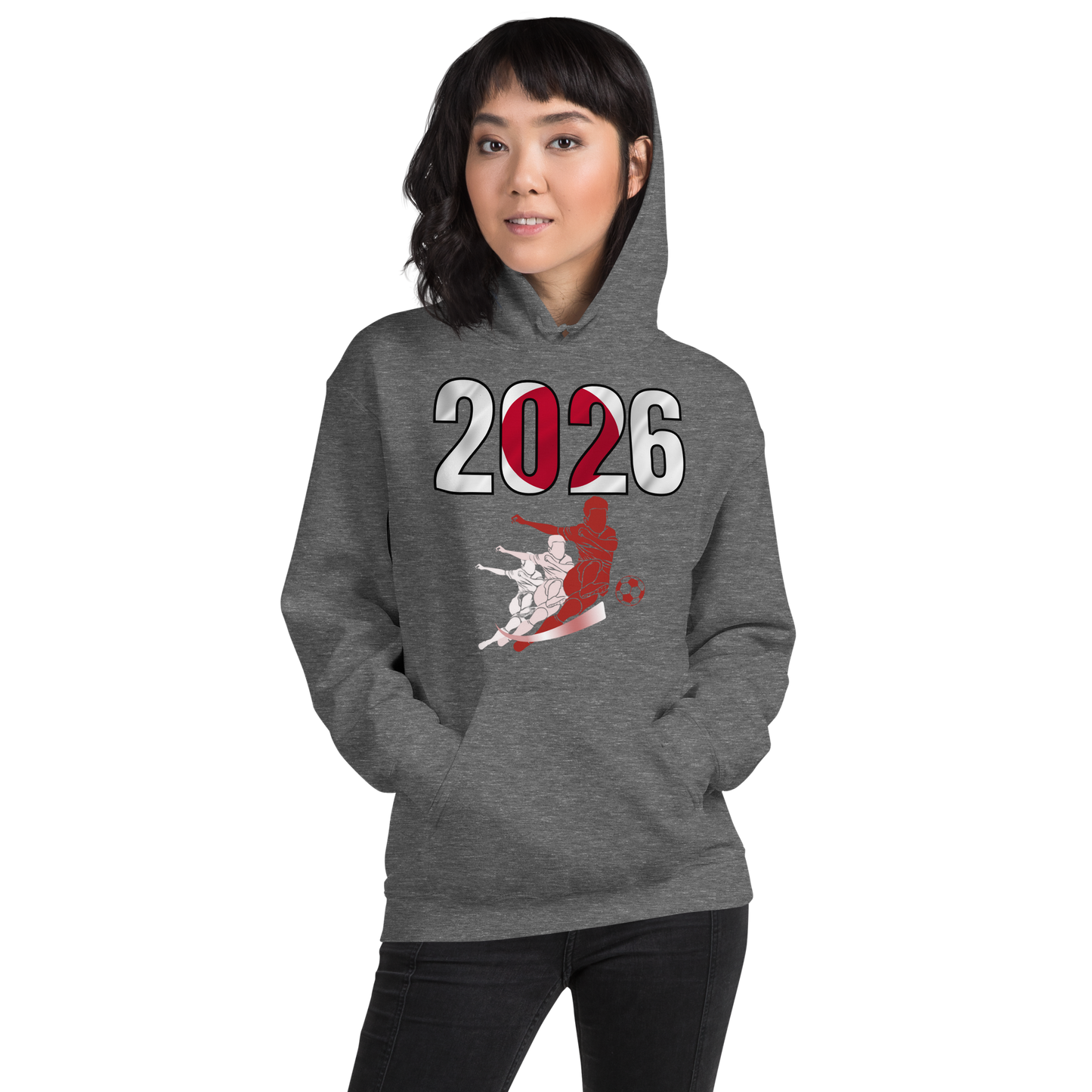 Japan World Cup 2026 Fitted Hoodie | Rising_Jist