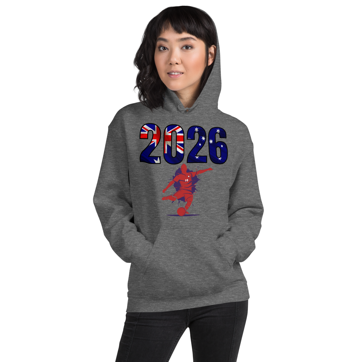 Australia World Cup 2026 Fitted Hoodie | Let's_Play_RD