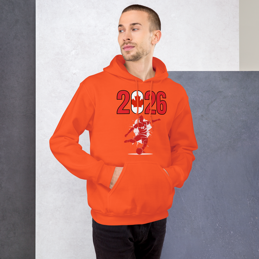 Canada World Cup 2026 Fitted Hoodie | Let's Play