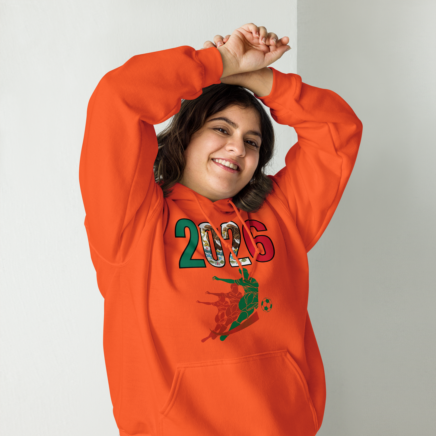 Mexico World Cup 2026 Fitted Hoodie | Rising Jist